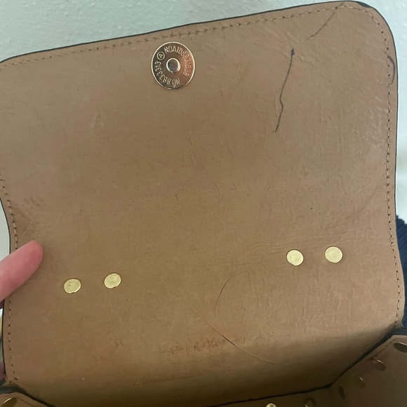 Black faux fur handle handbag - Picture 5 of 5